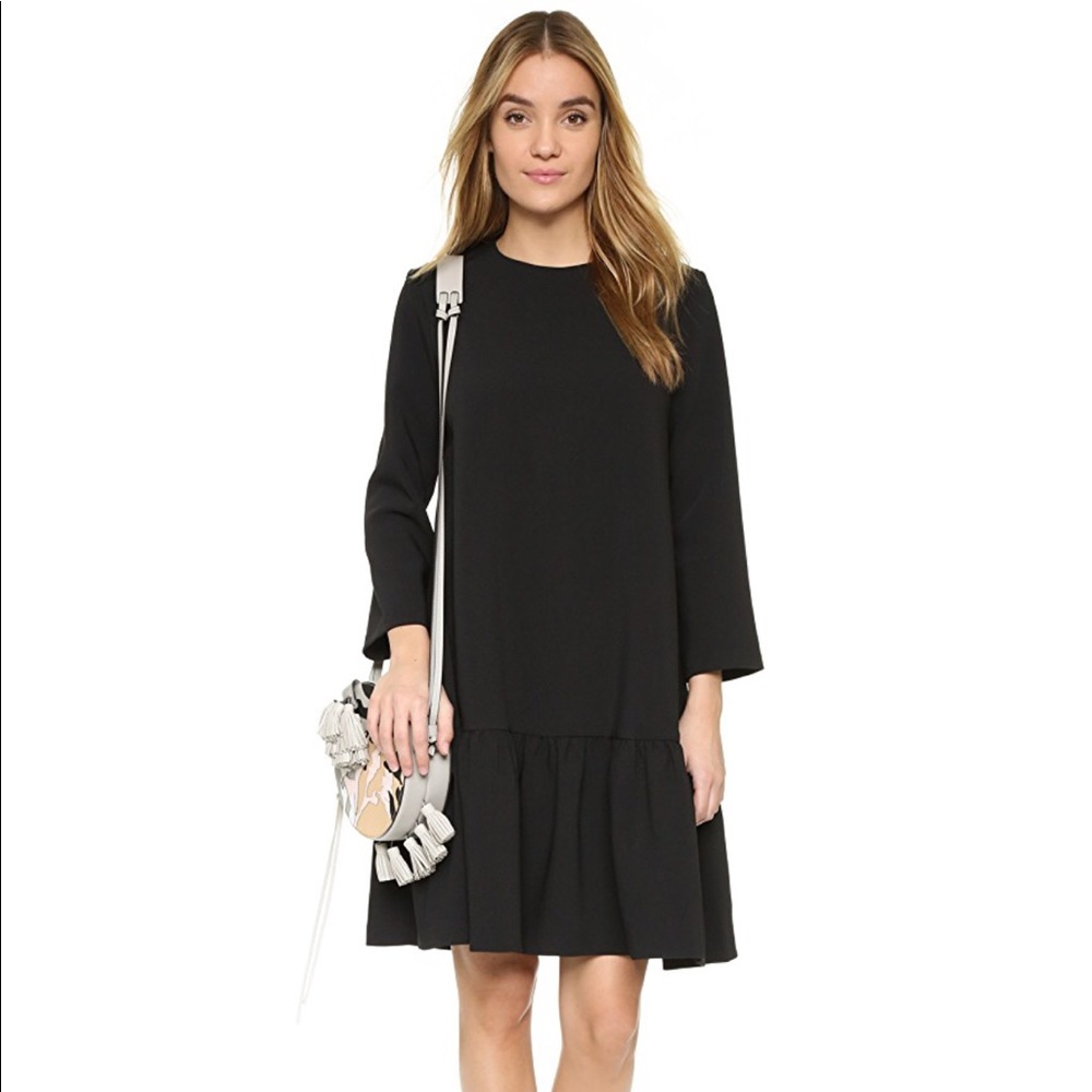 Edit NWT “easy” dress with peplum bottom